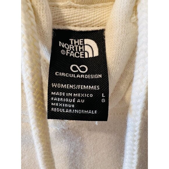 The North Face Womens Box NSE Pullover Hoodie White Dune Size Large - Picture 6 of 8